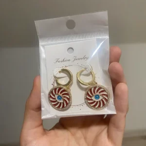 Pendientes con ojo turco
