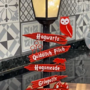 Lampara Harry Potter señales decorativas